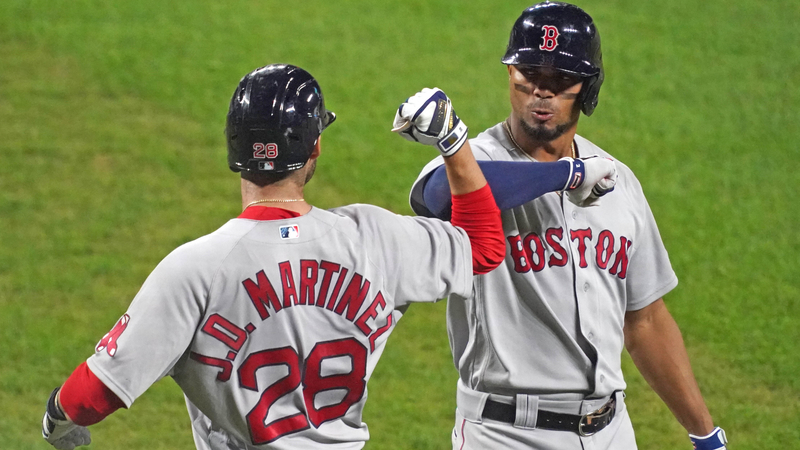 Red Sox DH J.D. Martinez, SS Xander Boaerts