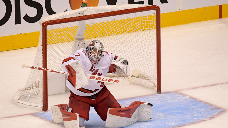 Carolina Hurricanes' James Reimer