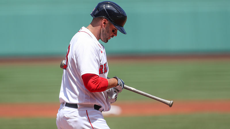 Boston Red Sox designated hitter J.D. Martinez