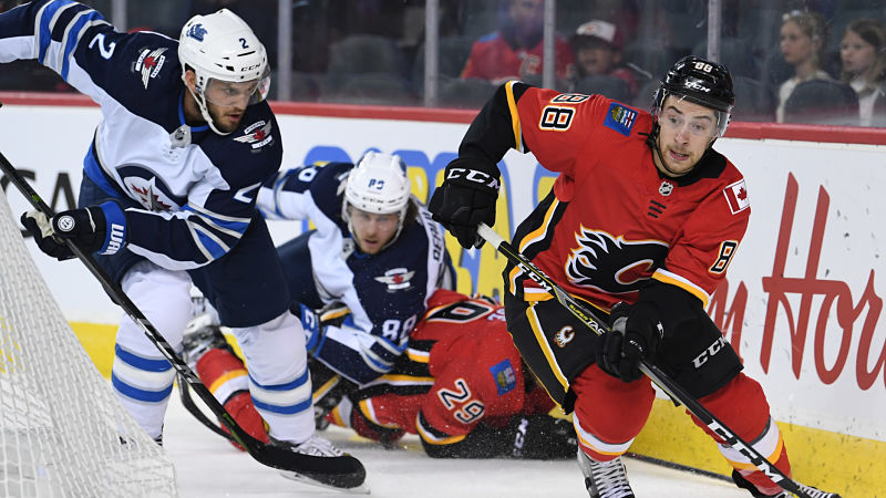 Calgary Flames winger Andrew Mangiapane