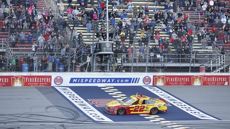 NASCAR driver Joey Logano