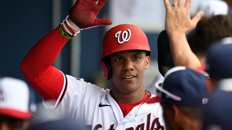 Washington Nationals outfielder Juan Soto