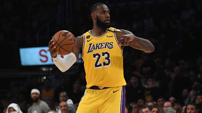 Los Angeles Lakers' LeBron James