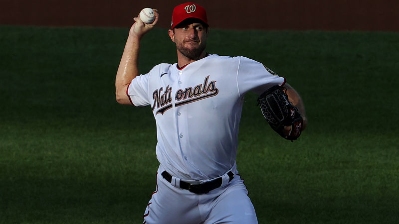 Washington Nationals starting pitcher Max Scherzer