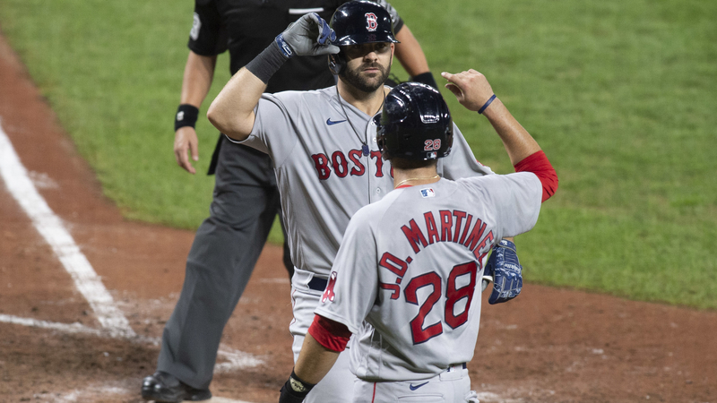 Red Sox first baseman Mitch Moreland