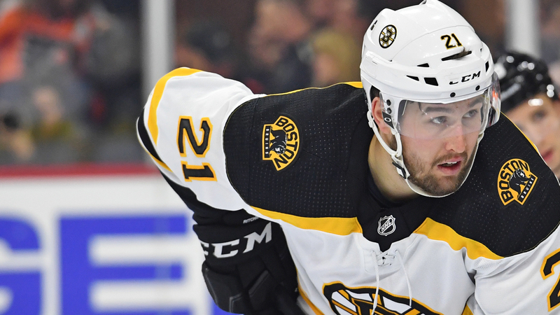 Boston Bruins winger Nick Ritchie