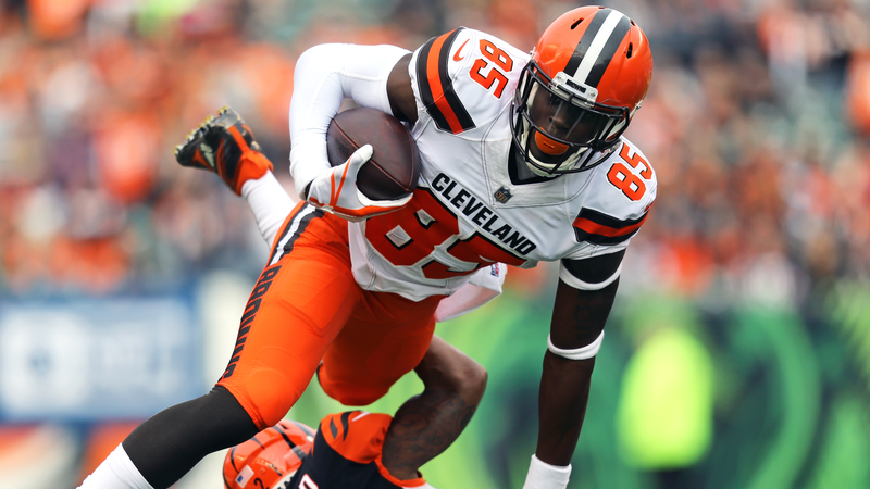 Cleveland Browns tight end David Njoku