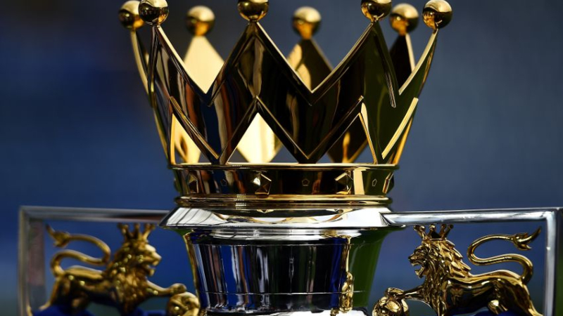 Premier League trophy