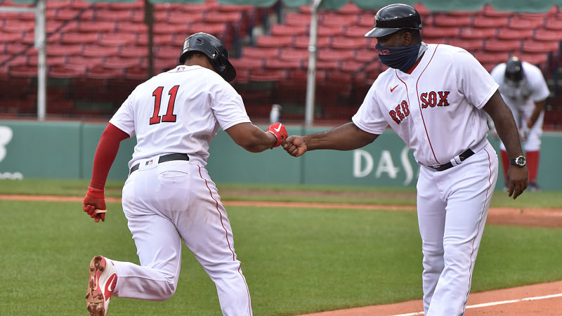 Boston Red Sox third baseman Rafael Devers