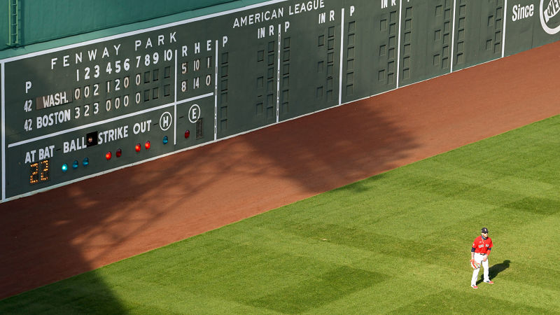 Boston Red Sox center fielder Alex Verdugo