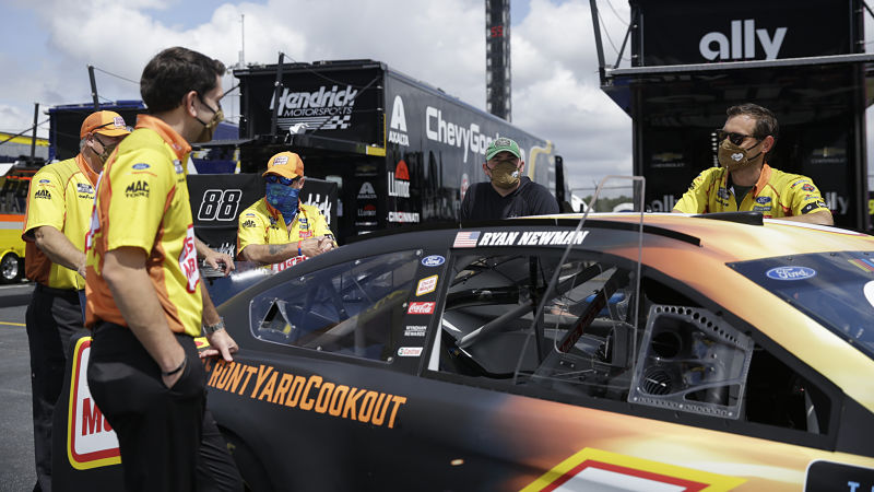 NASCAR driver Ryan Newman