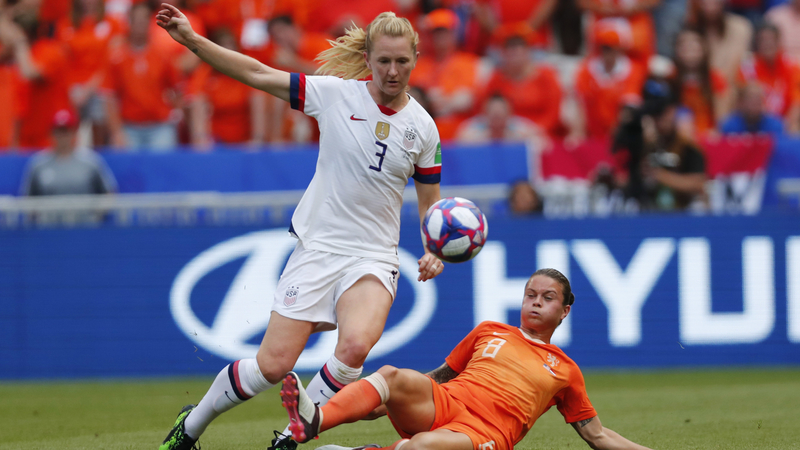 USA Soccer Midfielder Sam Mewis