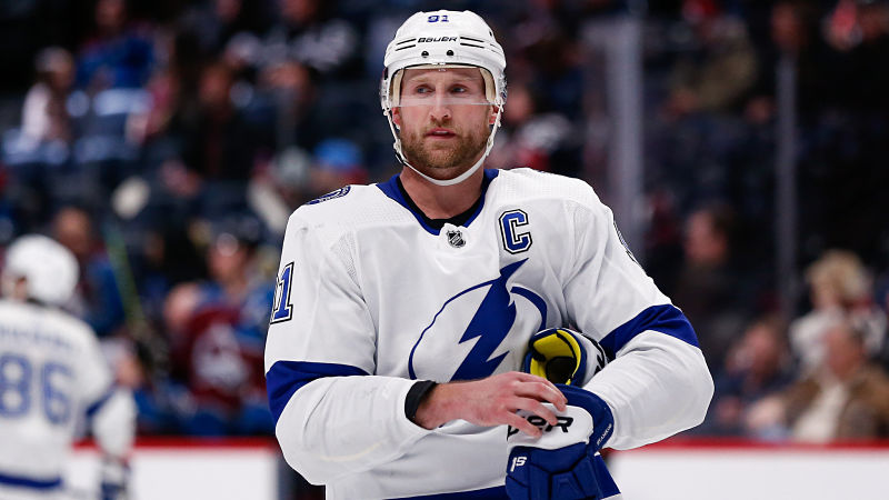 Tampa Bay Lightning center Steven Stamkos