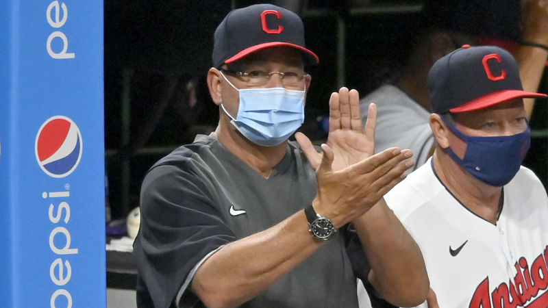 Cleveland Indians manager Terry Francona