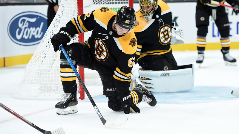 Bruins forward Trent Frederic