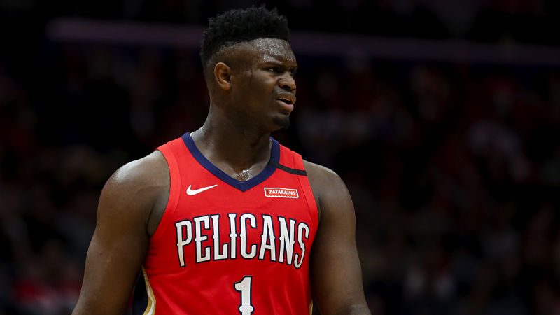 New Orleans Pelicans forward Zion Williamson