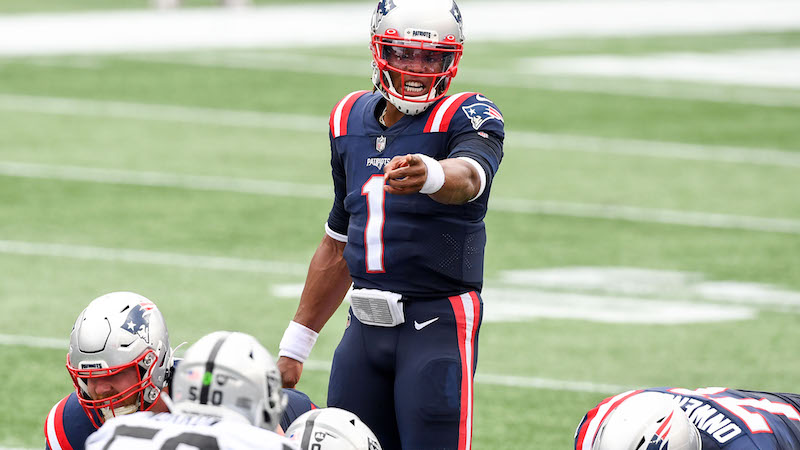 Patriots Quarterback Cam Newton