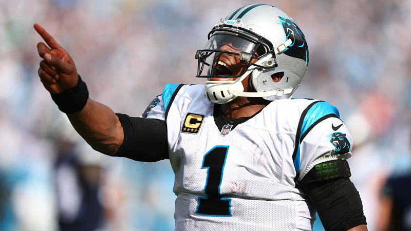 New England Patriots quarterback Cam Newton