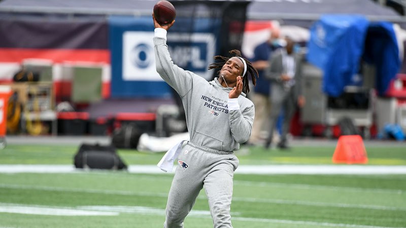 New England Patriots quarterback Cam Newton