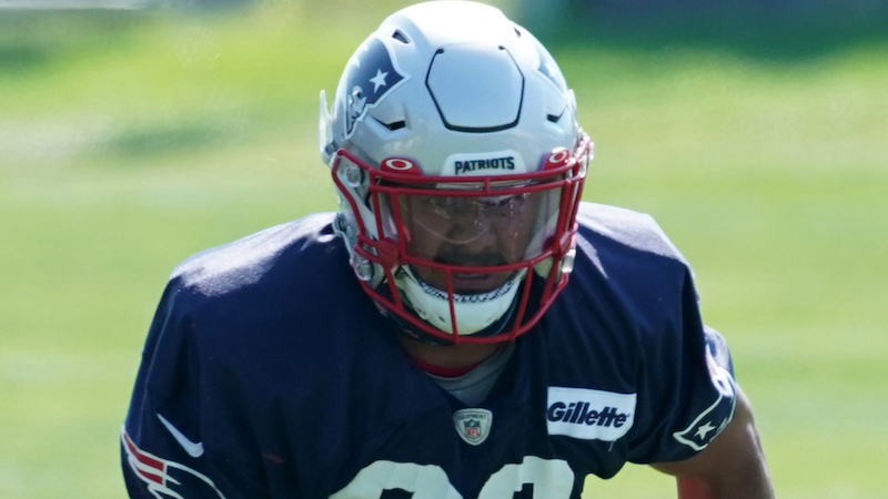 Patriots linebacker Cassh Maluia