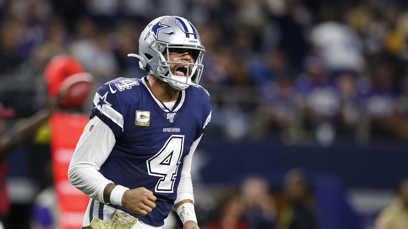 Dallas Cowboys quarterback Dak Prescott