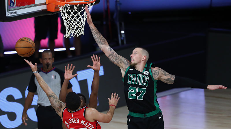 Boston Celtics center Daniel Theis