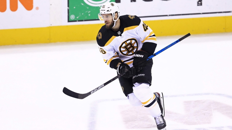 Boston Bruins Forward David Krejci
