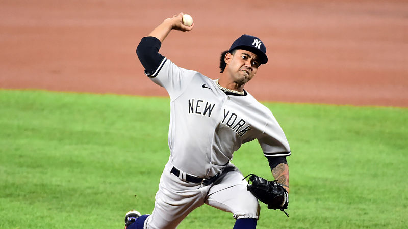 New York Yankees pitcher Deivi Garcia