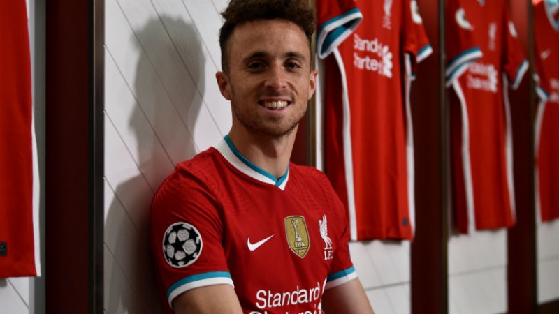 Liverpool forward Diogo Jota