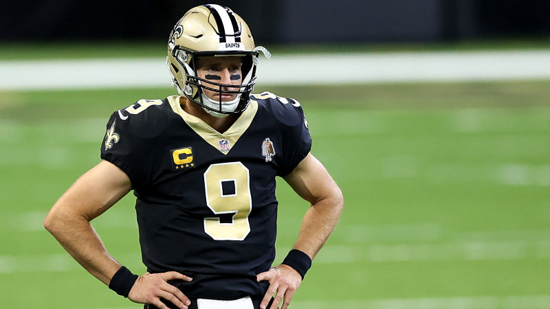 New Orleans Saints quarterback Drew Brees