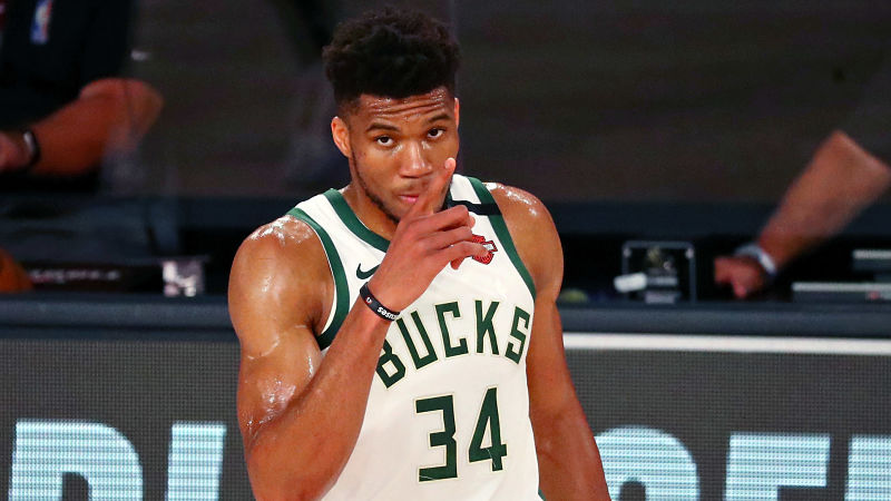 Milwaukee Bucks forward Giannis Antetokounmpo