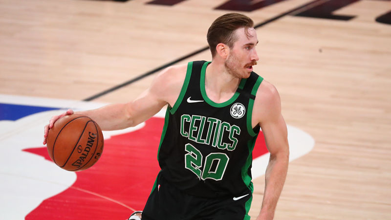 Boston Celtics forward Gordon Hayward