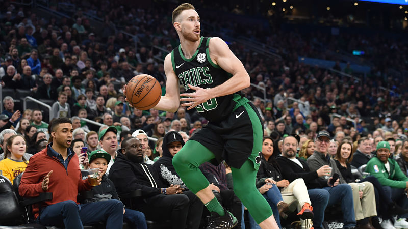 Boston Celtics forward Gordon Hayward