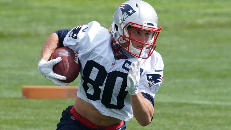 New England Patriots wide receiver Gunner Olszewski
