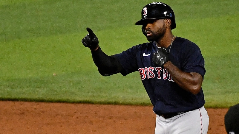 Boston Red Sox center fielder Jackie Bradley Jr.