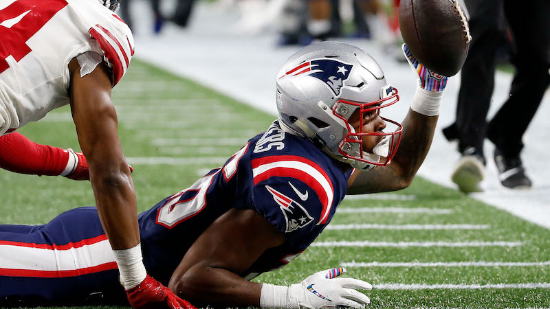 Patriots wide receiver Jakobi Meyers