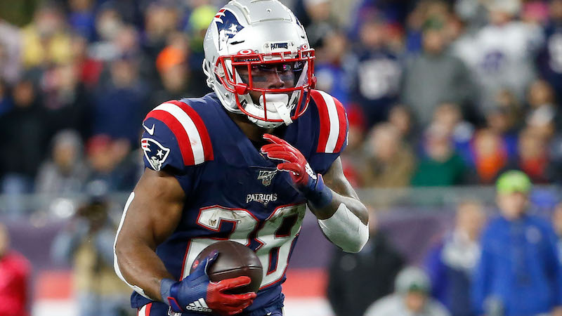 Patriots running back James White