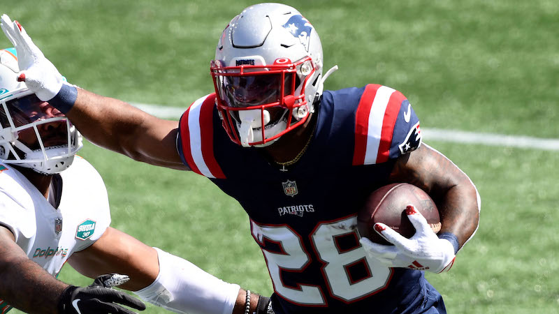 Patriots running back James White