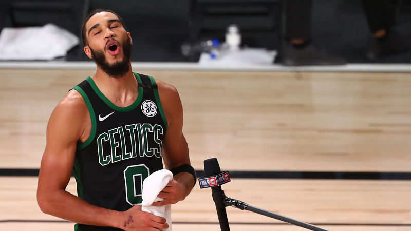 Boston Celtics forward Jayson Tatum