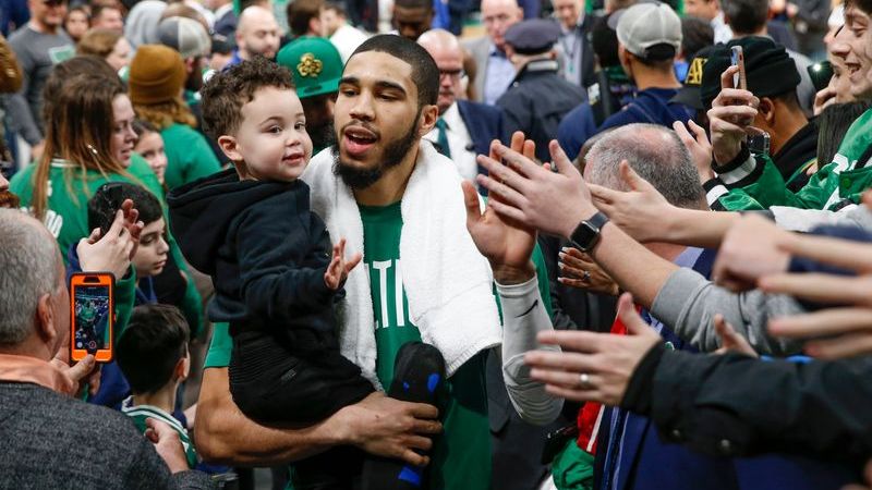 Boston Celtics forward Jayson Tatum