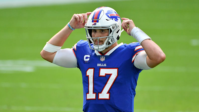 Buffalo Bills quarterback Josh Allen