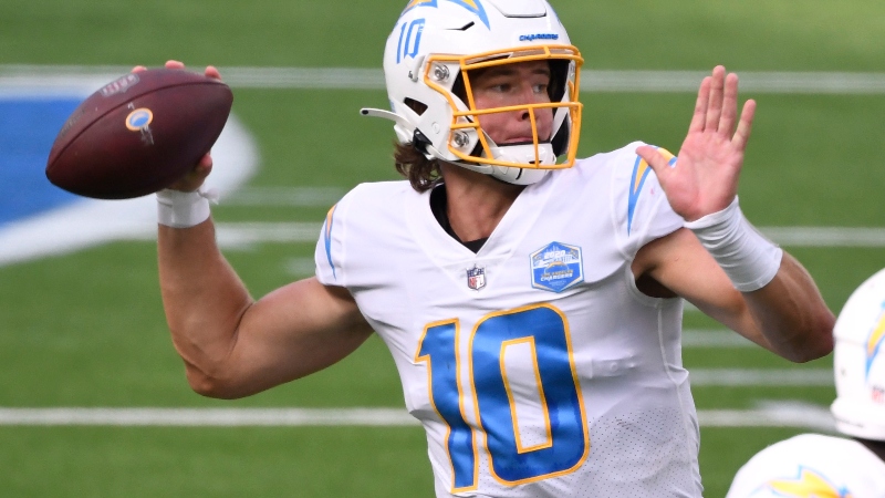 Los Angeles Chargers quarterback Justin Herbert