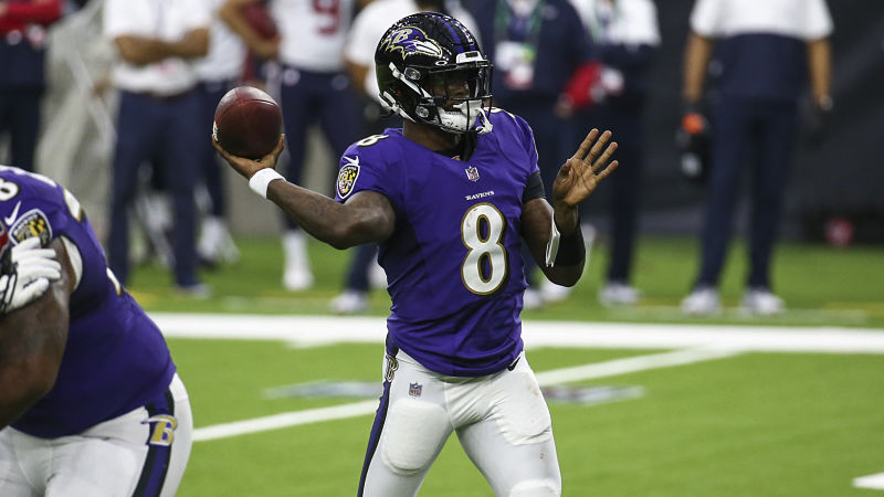 Baltimore Ravens quarterback Lamar Jackson