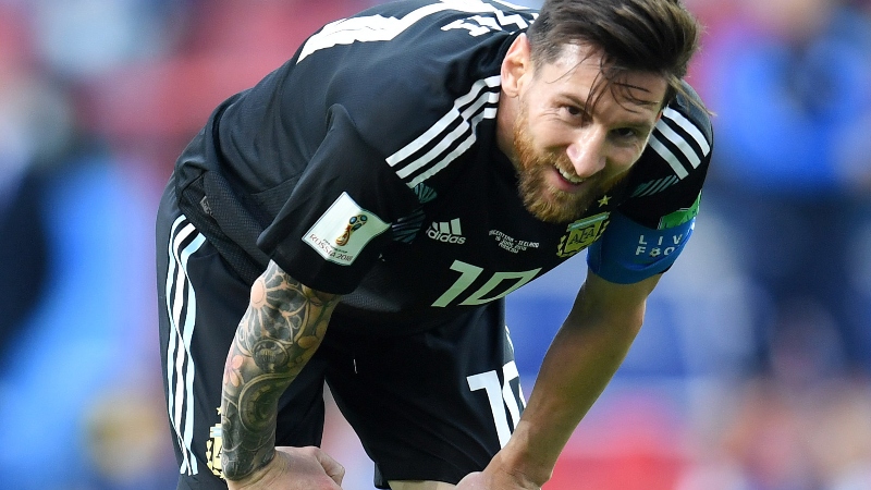 Argentina and FC Barcelona forward Lionel Messi