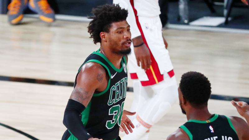 Boston Celtics guard Marcus Smart