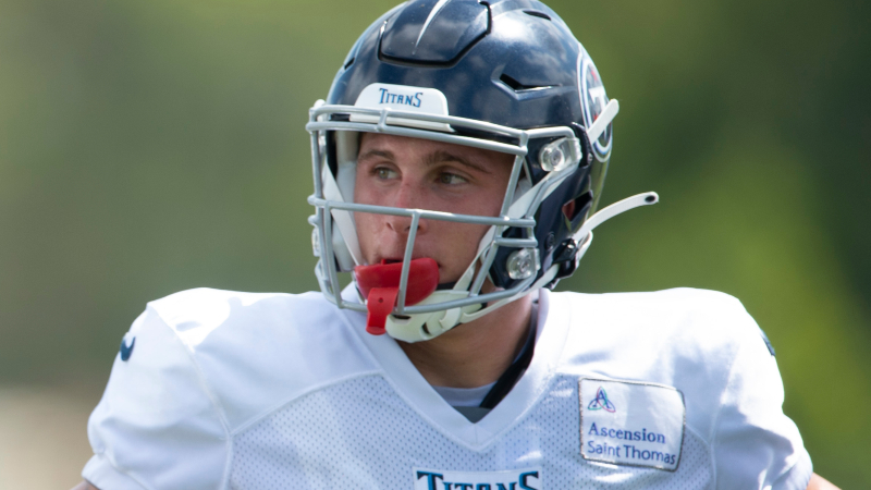 Tennessee Titans wide receiver Mason Kinsey