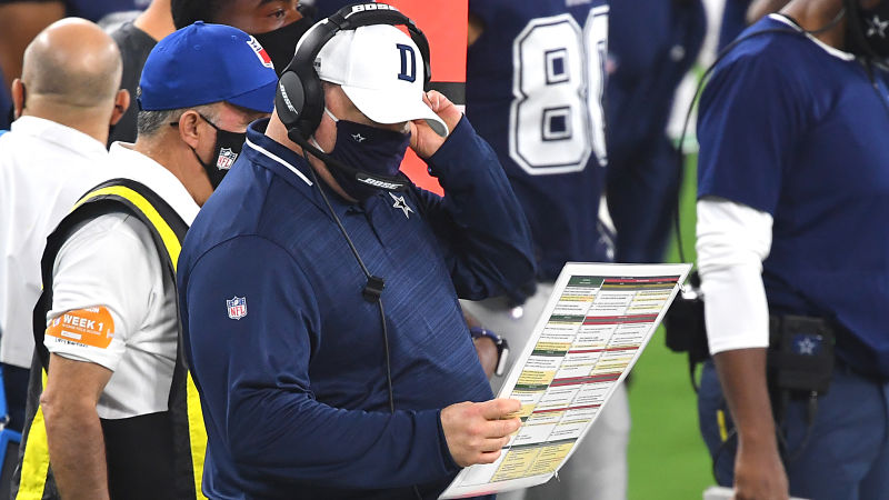 Dallas Cowboys coach Mike McCarthy