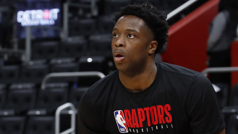 Toronto Raptors forward OG Anunoby