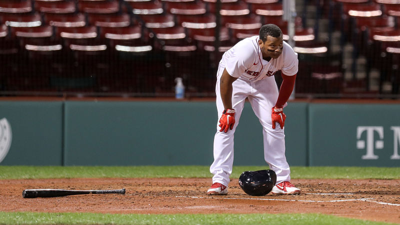 Boston Red Sox third baseman Rafael Devers