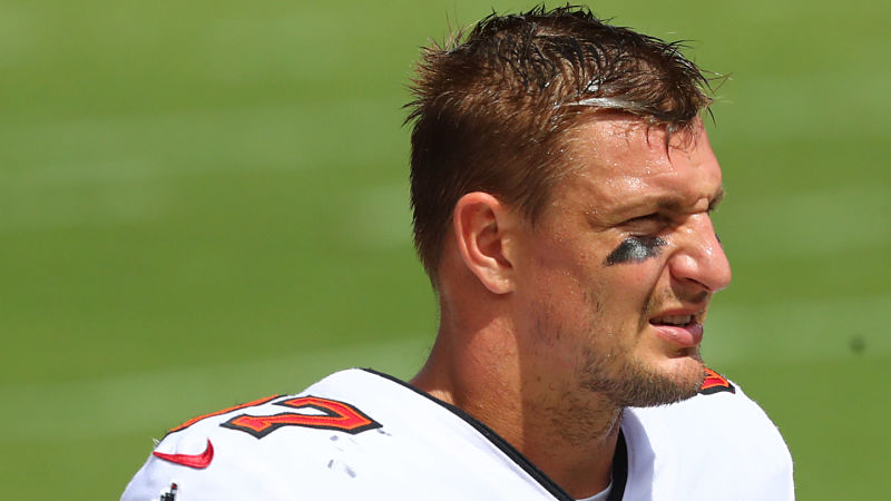 Tampa Bay Buccaneers tight end Rob Gronkowski